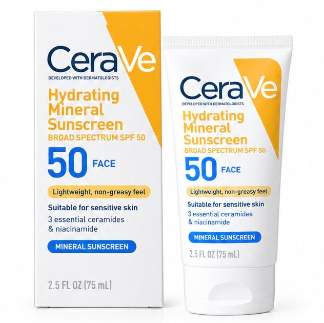 CeraVe Hydrating Mineral Sunscreen