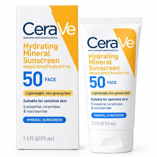 CeraVe Hydrating Mineral Sunscreen